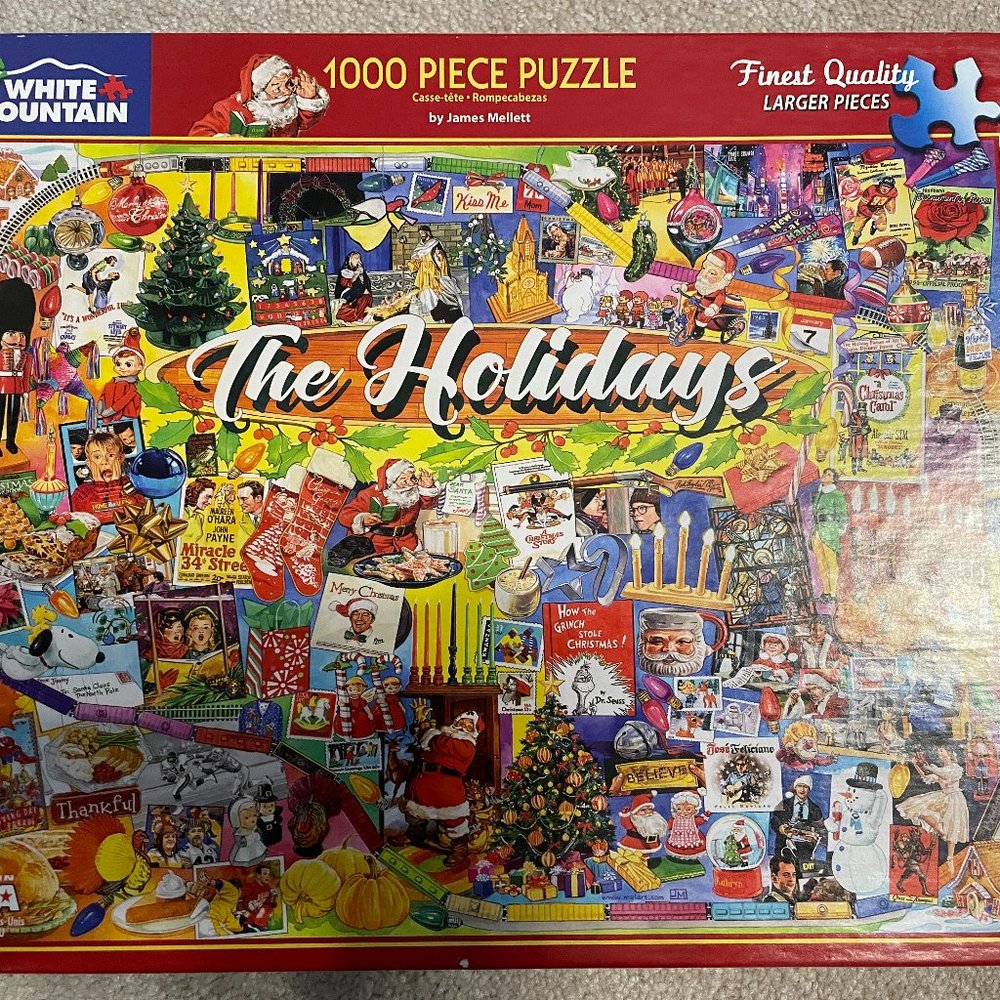 White Mountain 1000 pc. puzzle